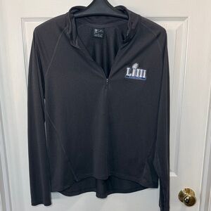 NFL Super Bowl Dri-Fit Charcoal Pullover